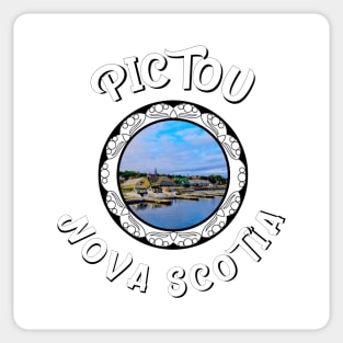 Pictou Nova Scotia Waterfront Sticker